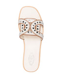 Tod's Leather Flat Sandals