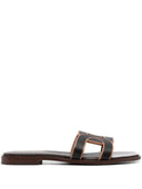 Tod's læder flade sandaler