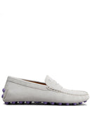 Tod's Gommini Bubble Suede Driving Shoes