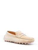 Tod's Gommini Bubble Suede Driving Shoes