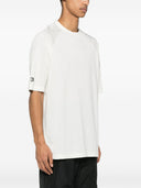 Y 3 Logo Cotton Blend T Shirt