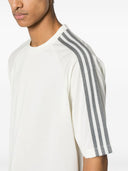Y 3 Logo Cotton Blend T Shirt