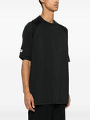 Y 3 Logo Cotton Blend T Shirt
