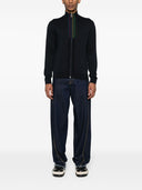 Ps By Paul Smith Sports Stripe Organic Cotton Cardigan