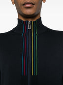 Ps By Paul Smith Sports Stripe Organic Cotton Cardigan
