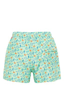 Kiton Printed Swim Shorts