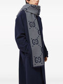 Gucci Cruise Gg Wool And Silk Blend Scarf