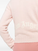 Palm Angels Logo Wool Blend Sweater