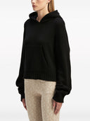 Palm Angels Logo Wool Blend hoodie