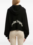 Palm Angels Logo Wool Blend hoodie