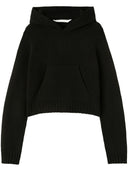 Palm Angels Logo Wool Blend hoodie