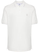 Brunello Cucinelli Logo Cotton Polo Shirt