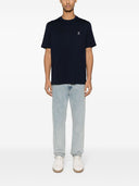 Brunello Cucinelli Logo Cotton T Shirt