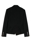 Balmain podwójnie piersi wełniany blezer