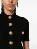 Balmain Embossed Buttons Knitted Cardigan