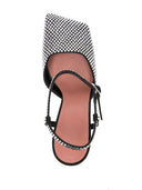 Amina Muaddi Charlotte Satin Pumps