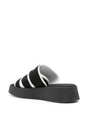 Chloè Mila Leather Flatform Sandals