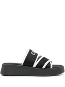 Chloè Mila Leather Flatform Sandals