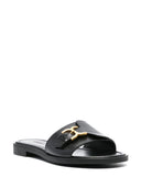 Chloè Marcie Leather Flat Sandals