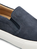 Tod's suède slip op loafers