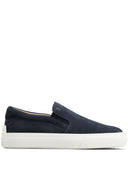 Tod's suède slip op loafers