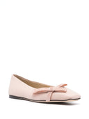 Jimmy Choo Veda Linen Ballet Flats