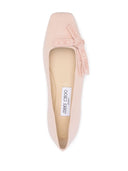 Jimmy Choo Veda Linen Ballet Flats