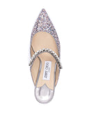 Jimmy Choo Bing 65 Muli del tallone glitter cinghia