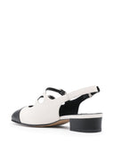 Carel Paris Abricot in pelle Slingback Ballet Flats