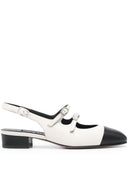 Carel Paris Abricot in pelle Slingback Ballet Flats