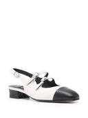 Carel Paris Abricot in pelle Slingback Ballet Flats