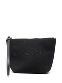 Givenchy Logo Canvas Pouch