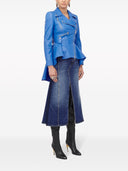 Alexander Mc Queen Denim Midi Skirt