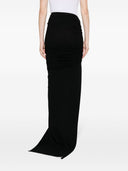 Rick Owens High Waisted Asymmetric Skirt