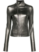 Chaqueta de motociclista de cuero Rick Owens
