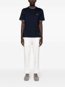 Brunello Cucinelli Logo Cotton T Shirt