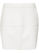 Parosh Leather Mini Skirt
