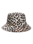 Ganni Leopard Print Bucket Hat