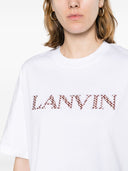 Lanvin Logo Cotton T -skjorte