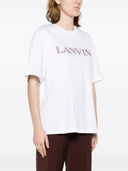 Lanvin Logo Cotton T -skjorte