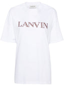 Lanvin Logo Cotton T -skjorte