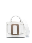 Boyy Bobby 18 Croco Embossed Leather Handbag