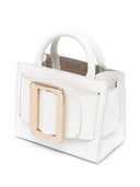 Boyy Bobby 18 Croco Embossed Leather Handbag