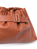 Boyy Scrunchy Satchel Soft Leather Shoulder Bag