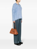 Boyy Scrunchy Satchel Soft Leather Shoulder Bag
