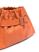 Boyy Scrunchy Satchel Soft Leather Shoulder Bag