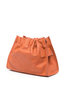 Boyy firkantet knasende myk skinn crossbody veske