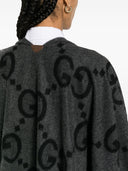 Gucci Cruise Gg Wool Poncho