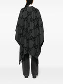 Gucci Cruise Gg Wool Poncho