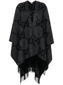 Gucci Cruise Gg Wool Poncho